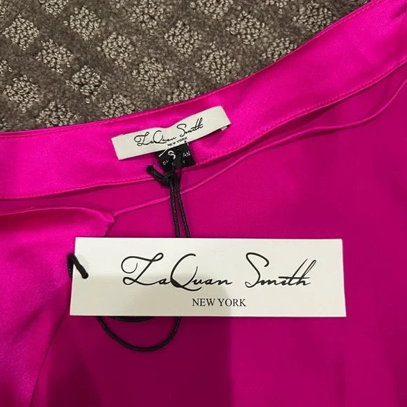 Laquan Smith Deep V Blouse - Picture 4 of 4